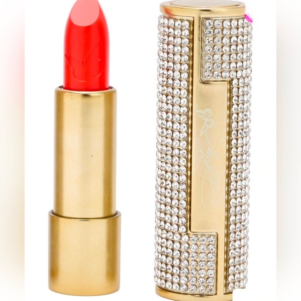 🆕 DOLLY PARTON'S Heavens Kiss Crystal Lipstick (Poppy Field)